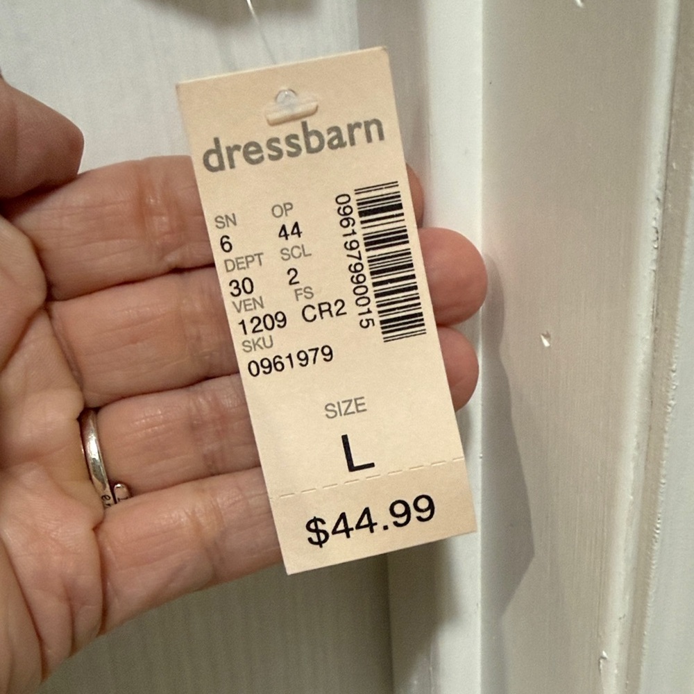 NWT Dress Barn Blush Women's Open Front Blazer - Picture 3 of 5